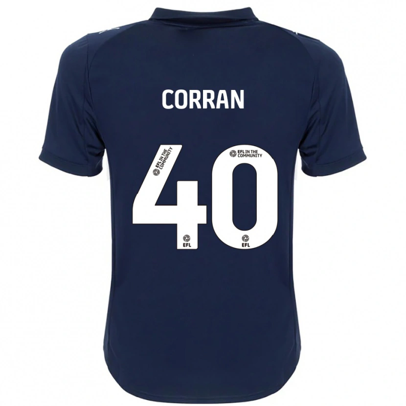Danxen Men Matthew Corran #40 Navy White Away Jersey 2025/26 T-Shirt