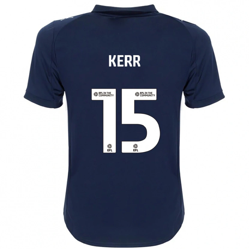 Danxen Men Jason Kerr #15 Navy White Away Jersey 2025/26 T-Shirt