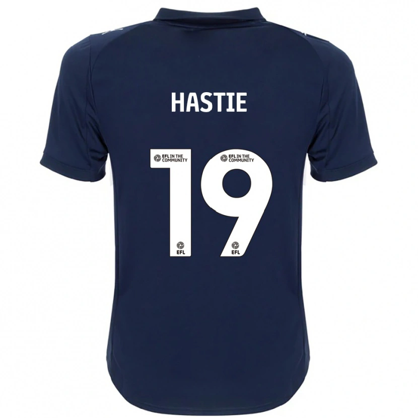Danxen Men Aly Hastie #19 Navy White Away Jersey 2025/26 T-Shirt