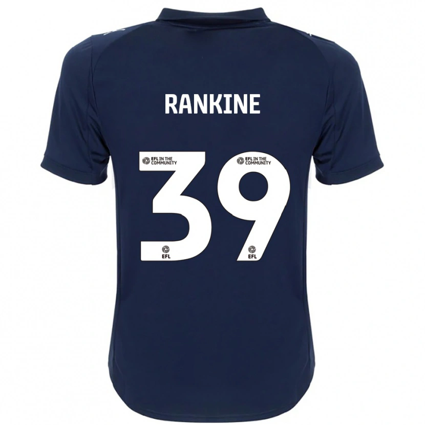 Danxen Men Dion Rankine #39 Navy White Away Jersey 2025/26 T-Shirt