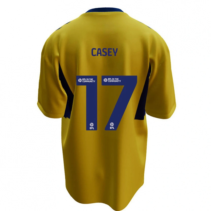 Danxen Men Dan Casey #17 Yellow Blue Away Jersey 2025/26 T-Shirt