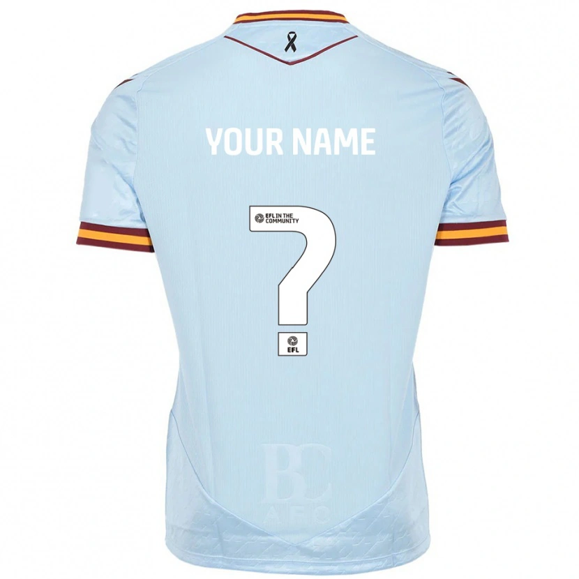 Danxen Men Your Name #0 Sky Blue Away Jersey 2025/26 T-Shirt