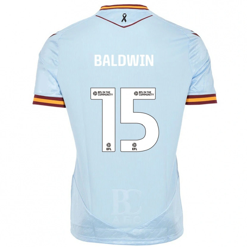 Danxen Men Aden Baldwin #15 Sky Blue Away Jersey 2025/26 T-Shirt