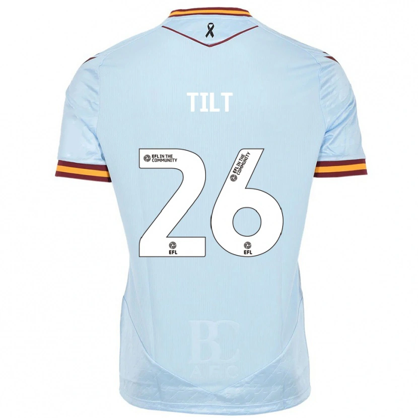 Danxen Men Curtis Tilt #26 Sky Blue Away Jersey 2025/26 T-Shirt