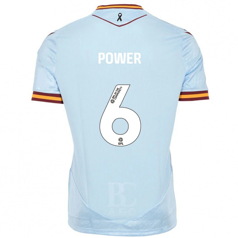 Danxen Men Max Power #6 Sky Blue Away Jersey 2025/26 T-Shirt