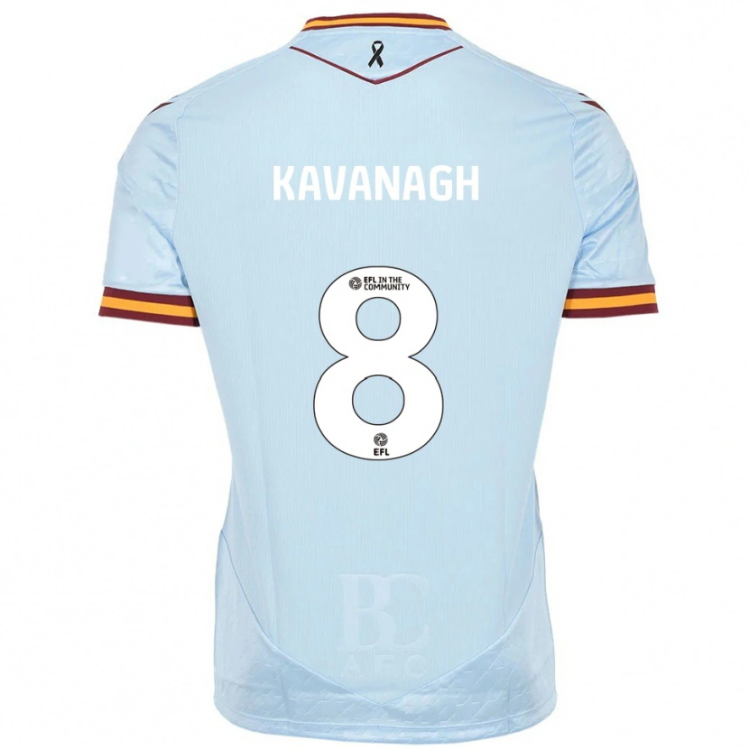 Danxen Men Calum Kavanagh #8 Sky Blue Away Jersey 2025/26 T-Shirt