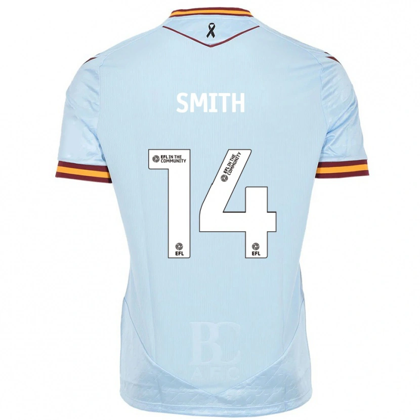 Danxen Men Tyler Smith #14 Sky Blue Away Jersey 2025/26 T-Shirt
