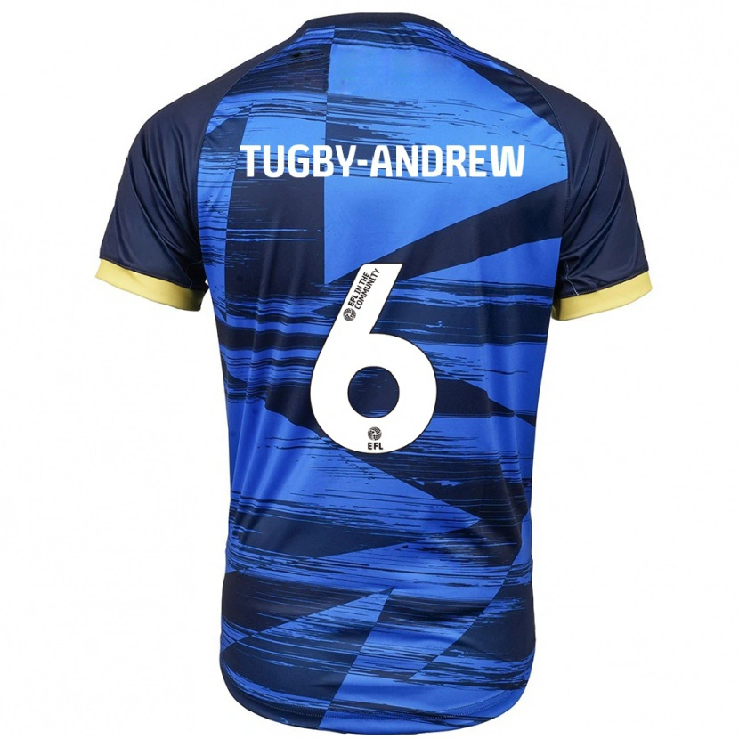 Danxen Men Jessica Tugby-Andrew #6 Blue Navy Away Jersey 2025/26 T-Shirt