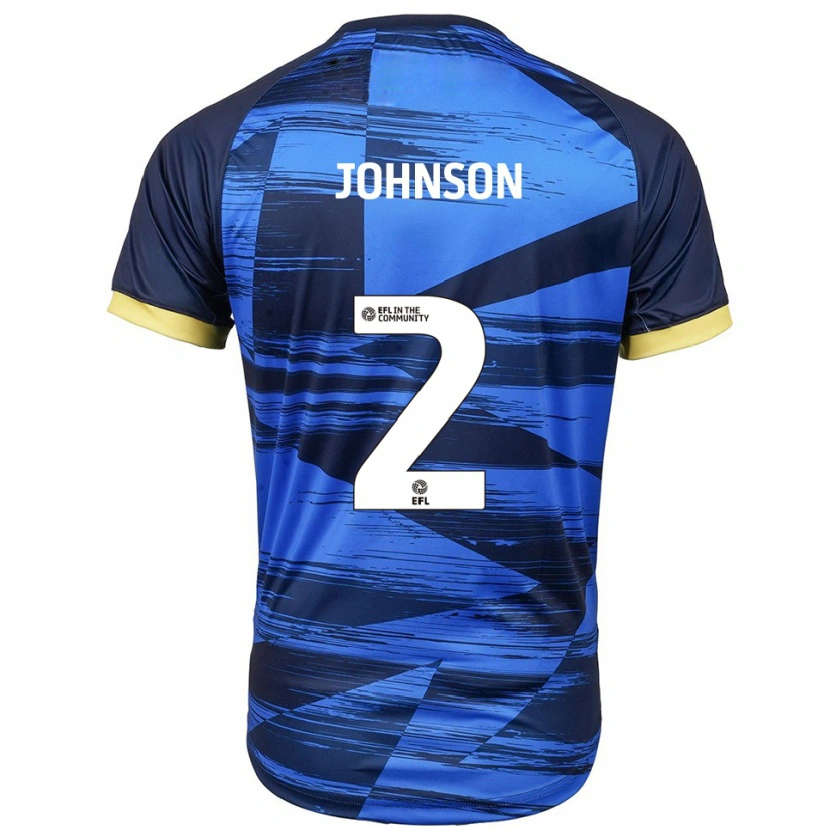 Danxen Men Ryley Johnson #2 Blue Navy Away Jersey 2025/26 T-Shirt
