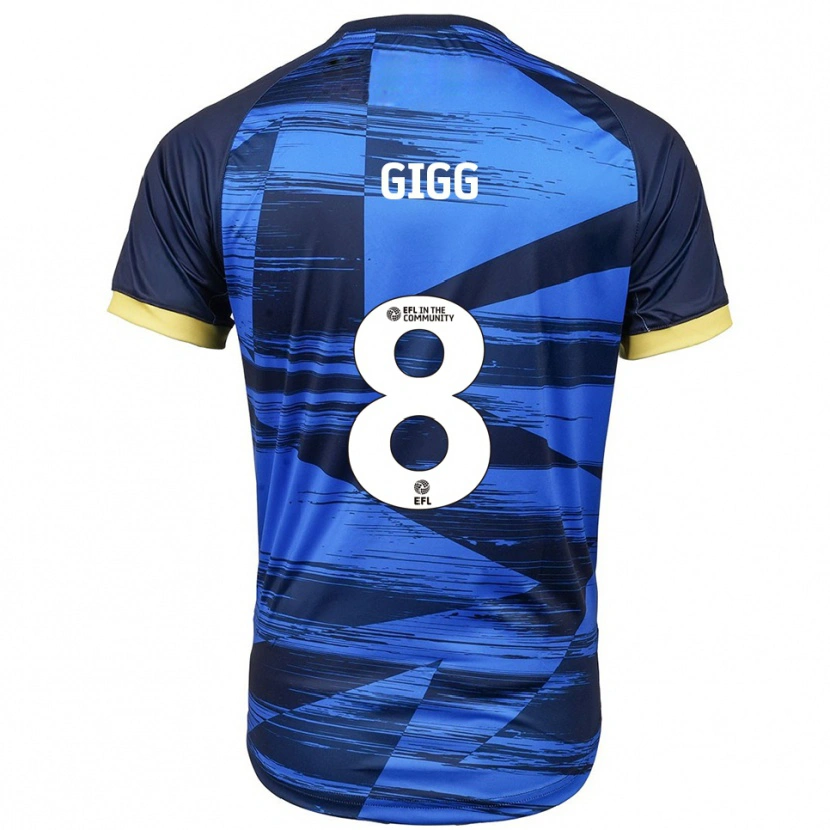 Danxen Men Izzy Gigg #8 Blue Navy Away Jersey 2025/26 T-Shirt