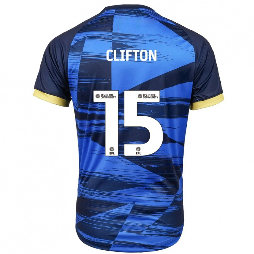 Danxen Men Harry Clifton #15 Blue Navy Away Jersey 2025/26 T-Shirt