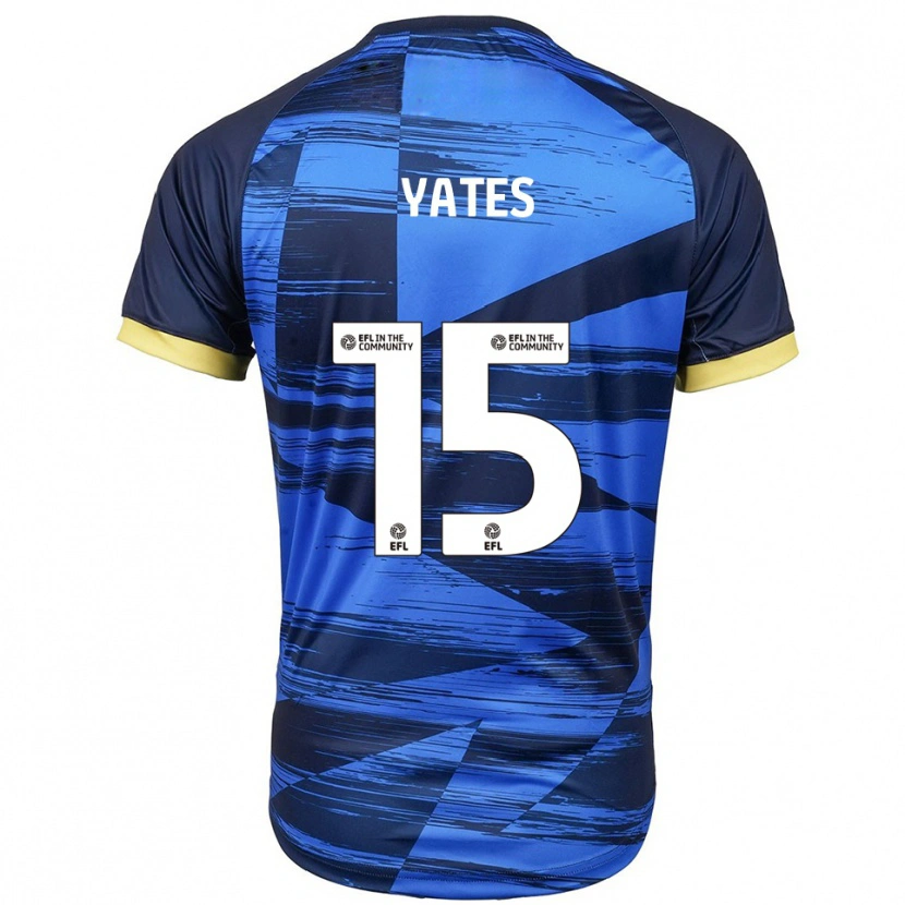 Danxen Men Katie Yates #15 Blue Navy Away Jersey 2025/26 T-Shirt
