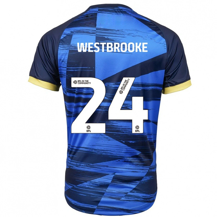 Danxen Men Zain Westbrooke #24 Blue Navy Away Jersey 2025/26 T-Shirt