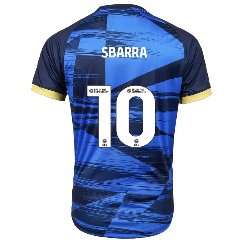 Danxen Men Joe Sbarra #10 Blue Navy Away Jersey 2025/26 T-Shirt