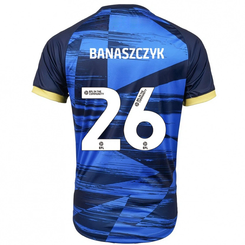 Danxen Men Natalie Banaszczyk #26 Blue Navy Away Jersey 2025/26 T-Shirt