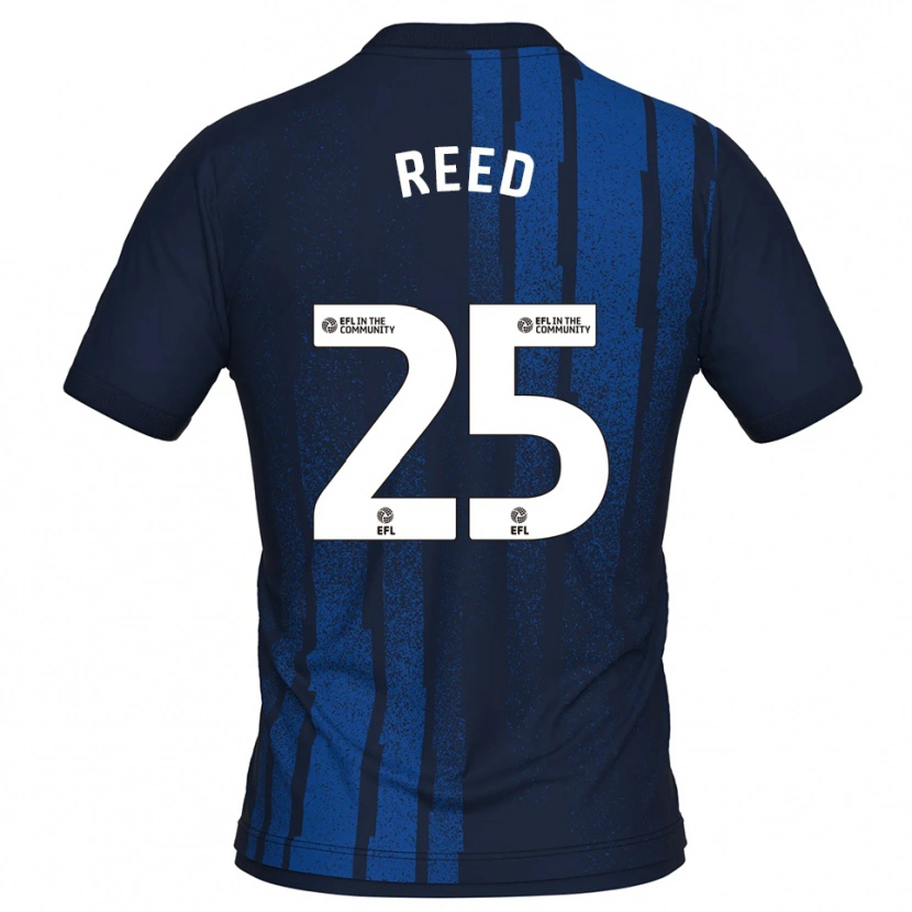 Danxen Men Louis Reed #25 Navy White Away Jersey 2025/26 T-Shirt