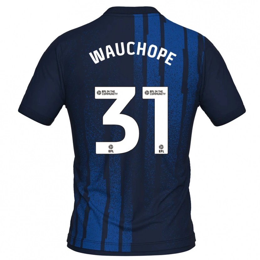 Danxen Men Darien Wauchope #31 Navy White Away Jersey 2025/26 T-Shirt