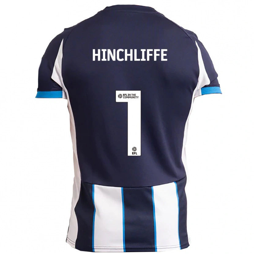 Danxen Men Ben Hinchliffe #1 White Navy Away Jersey 2025/26 T-Shirt