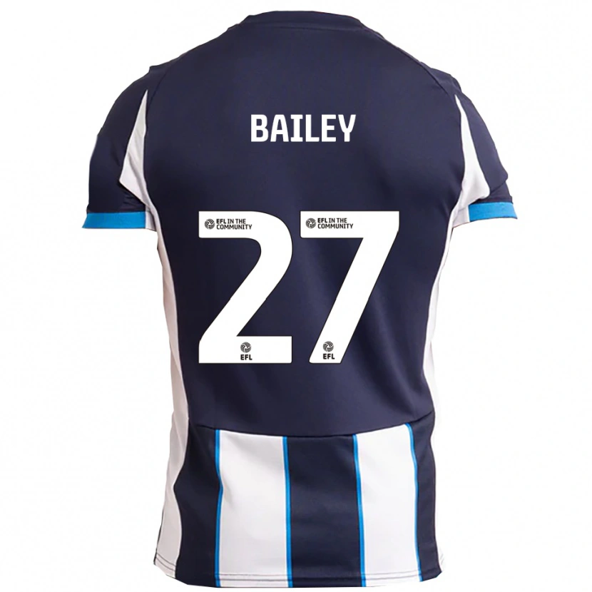 Danxen Men Odin Bailey #27 White Navy Away Jersey 2025/26 T-Shirt