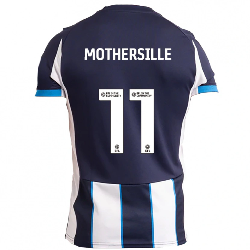 Danxen Men Malik Mothersille #11 White Navy Away Jersey 2025/26 T-Shirt