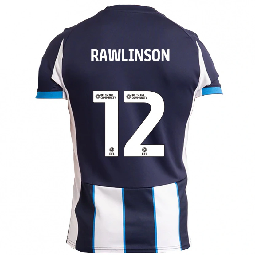 Danxen Men Louie Rawlinson #12 White Navy Away Jersey 2025/26 T-Shirt