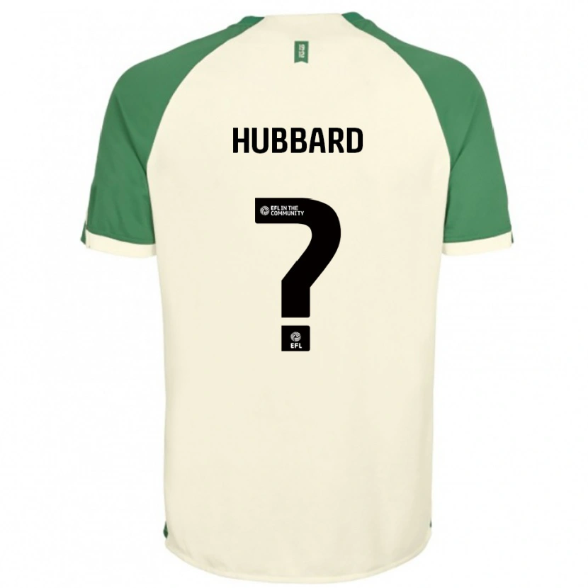 Danxen Men Eva Hubbard #0 Off-White Green Away Jersey 2025/26 T-Shirt