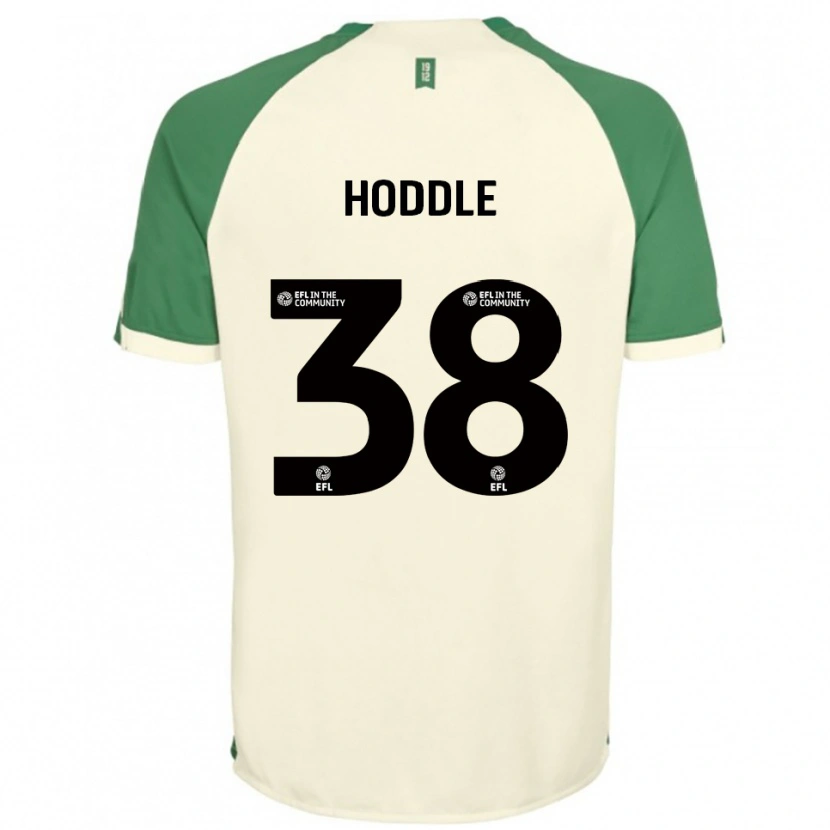 Danxen Men George Hoddle #38 Off-White Green Away Jersey 2025/26 T-Shirt