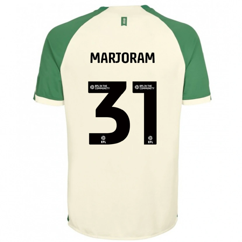 Danxen Men Sophie Marjoram #31 Off-White Green Away Jersey 2025/26 T-Shirt