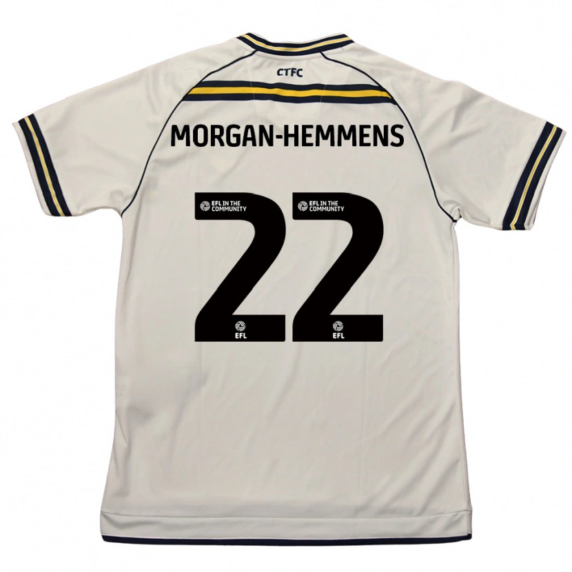 Danxen Men Kaitlyn Morgan-Hemmens #22 White Navy Away Jersey 2025/26 T-Shirt