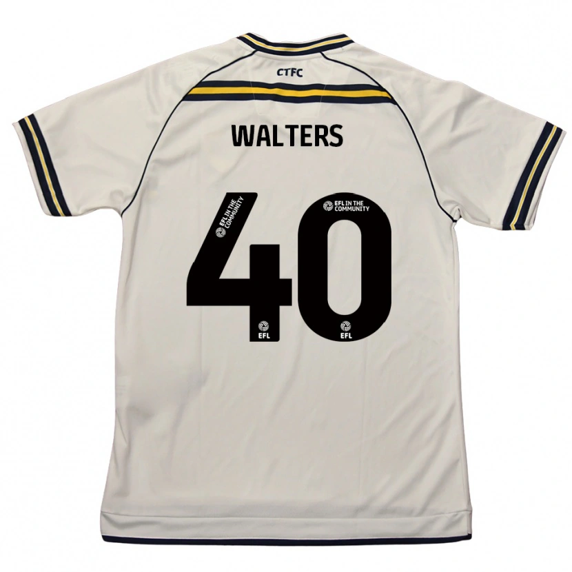 Danxen Men Cameron Walters #40 White Navy Away Jersey 2025/26 T-Shirt