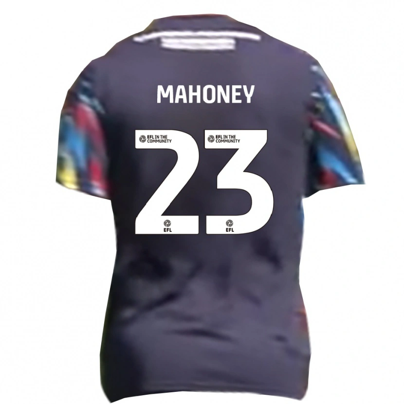Danxen Men Connor Mahoney #23 Navy Yellow Red Away Jersey 2025/26 T-Shirt