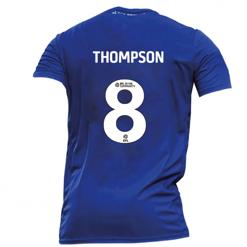 Danxen Men Ben Thompson #8 Blue White Away Jersey 2025/26 T-Shirt