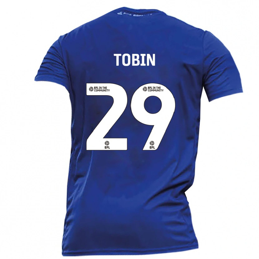 Danxen Men Josh Tobin #29 Blue White Away Jersey 2025/26 T-Shirt