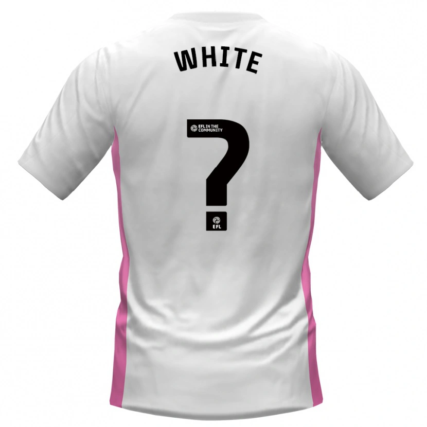 Danxen Men Bobbie White #0 White Red Away Jersey 2025/26 T-Shirt