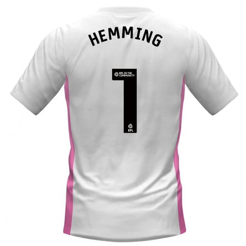 Danxen Men Zach Hemming #1 White Red Away Jersey 2025/26 T-Shirt