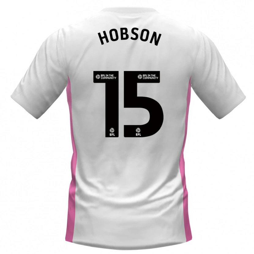 Danxen Men Bailey Hobson #15 White Red Away Jersey 2025/26 T-Shirt