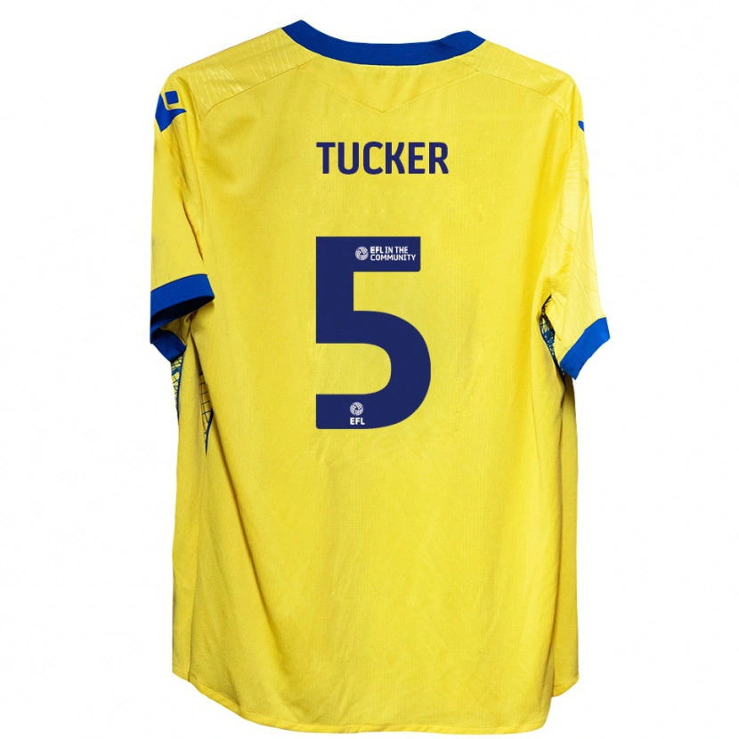 Danxen Men Jack Tucker #5 Yellow Blue Away Jersey 2025/26 T-Shirt