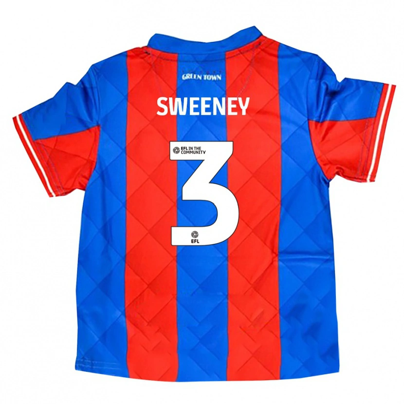 Danxen Men Jayden Sweeney #3 Blue Red White Away Jersey 2025/26 T-Shirt
