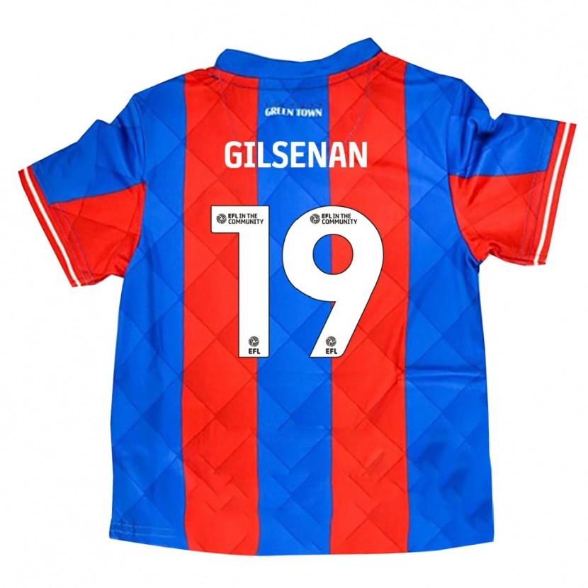Danxen Men Zak Gilsenan #19 Blue Red White Away Jersey 2025/26 T-Shirt