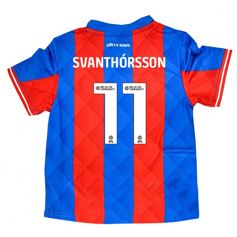 Danxen Men Jason Dadi Svanthórsson #11 Blue Red White Away Jersey 2025/26 T-Shirt