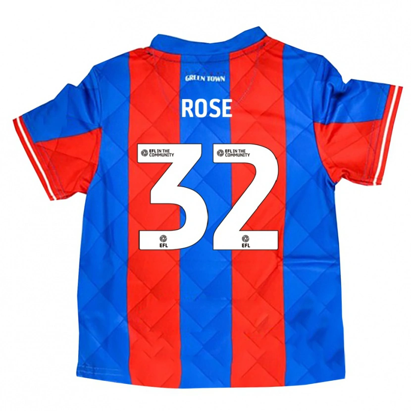 Danxen Men Danny Rose #32 Blue Red White Away Jersey 2025/26 T-Shirt