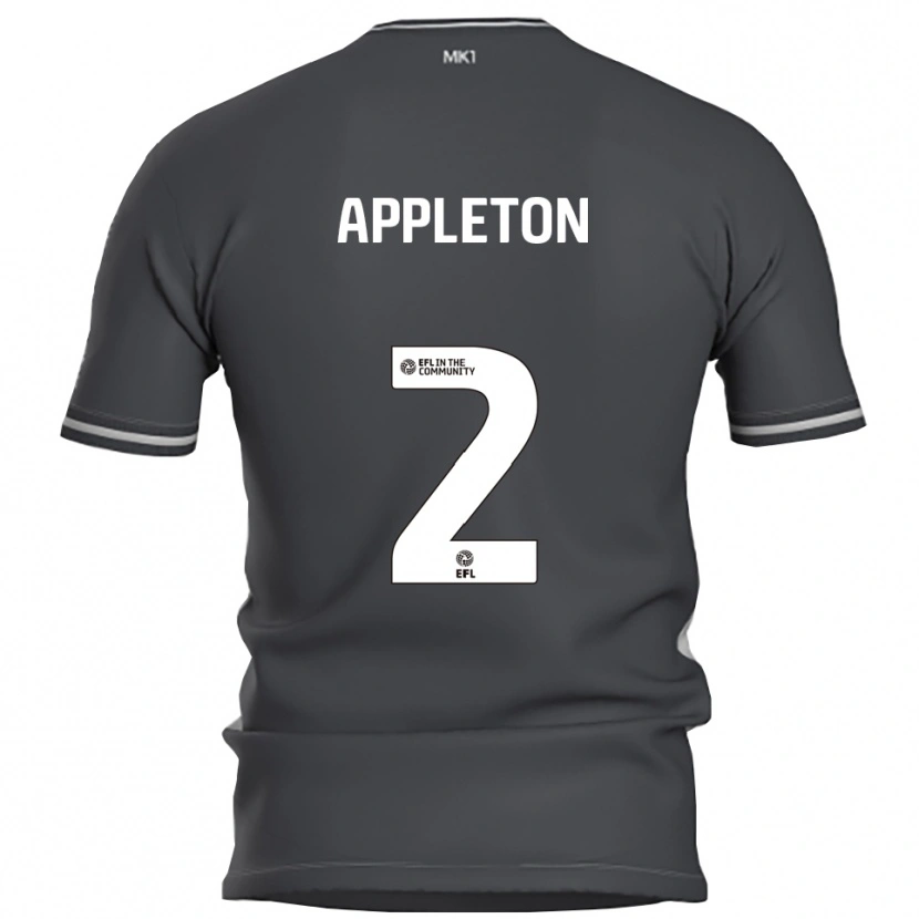 Danxen Men Tara Appleton #2 Gray Silver Away Jersey 2025/26 T-Shirt