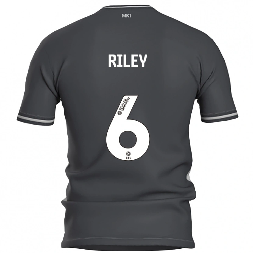 Danxen Men Harry Riley #6 Gray Silver Away Jersey 2025/26 T-Shirt