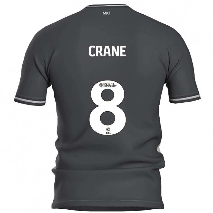 Danxen Men Max Crane #8 Gray Silver Away Jersey 2025/26 T-Shirt