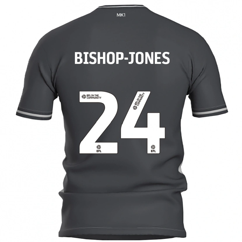 Danxen Men Ruby Bishop-Jones #24 Gray Silver Away Jersey 2025/26 T-Shirt