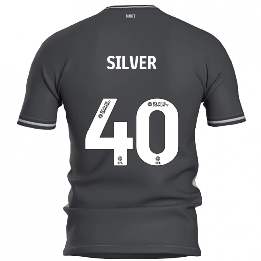 Danxen Men Rian Silver #40 Gray Silver Away Jersey 2025/26 T-Shirt