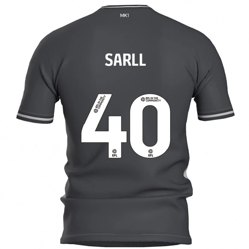 Danxen Men Amelie Sarll #40 Gray Silver Away Jersey 2025/26 T-Shirt
