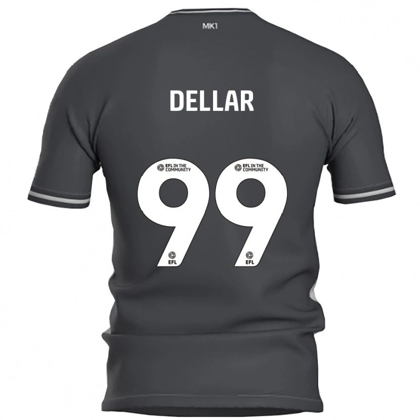 Danxen Men Megan Dellar #99 Gray Silver Away Jersey 2025/26 T-Shirt