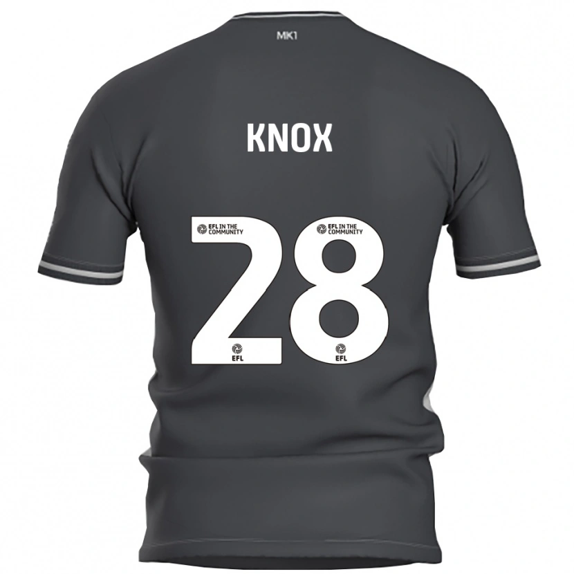 Danxen Men Mollie Knox #28 Gray Silver Away Jersey 2025/26 T-Shirt