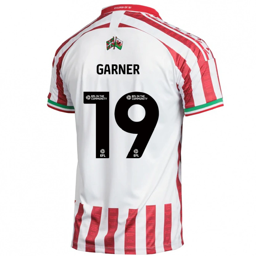 Danxen Men Gerard Garner #19 Red White Away Jersey 2025/26 T-Shirt